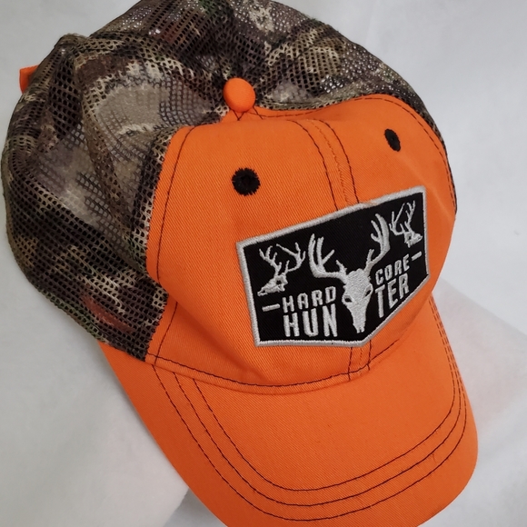 Hard Core Hunter Infinity Trucker Camo Deer Patch Hat - Picture 7 of 9